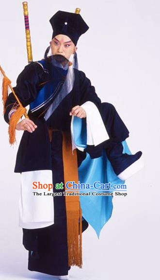 Chinese Traditional Beijing Opera Costume Peking Opera Takefu Black Clothing