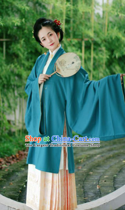 Chinese Ancient Peri Hanfu Dress Traditional Ming Dynasty Imperial Consort Historical Costume for Women