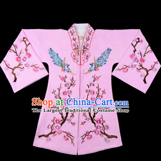 Professional Chinese Traditional Beijing Opera Princess Costume Peking Opera Pink Cloak for Adults