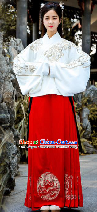 Chinese Ancient Traditional Ming Dynasty Palace Princess Replica Costume for Women