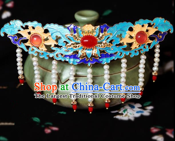 Chinese Ancient Handmade Palace Hair Crown Hairpins Traditional Classical Hair Accessories for Women