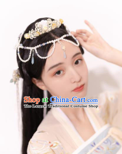 Chinese Ancient Princess Hair Accessories Classical Hairpins Hair Comb for Women