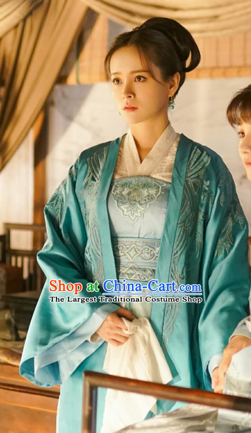 Drama The Story Of MingLan Chinese Ancient Song Dynasty Nobility Lady Historical Costume for Women