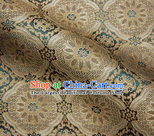 Asian Traditional Kyoto Kimono Classical Pattern Damask Brocade Fabric Japanese Tapestry Satin Silk Material