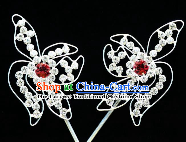 Chinese Ancient Princess Hairpins Traditional Peking Opera Artiste Hair Accessories for Women