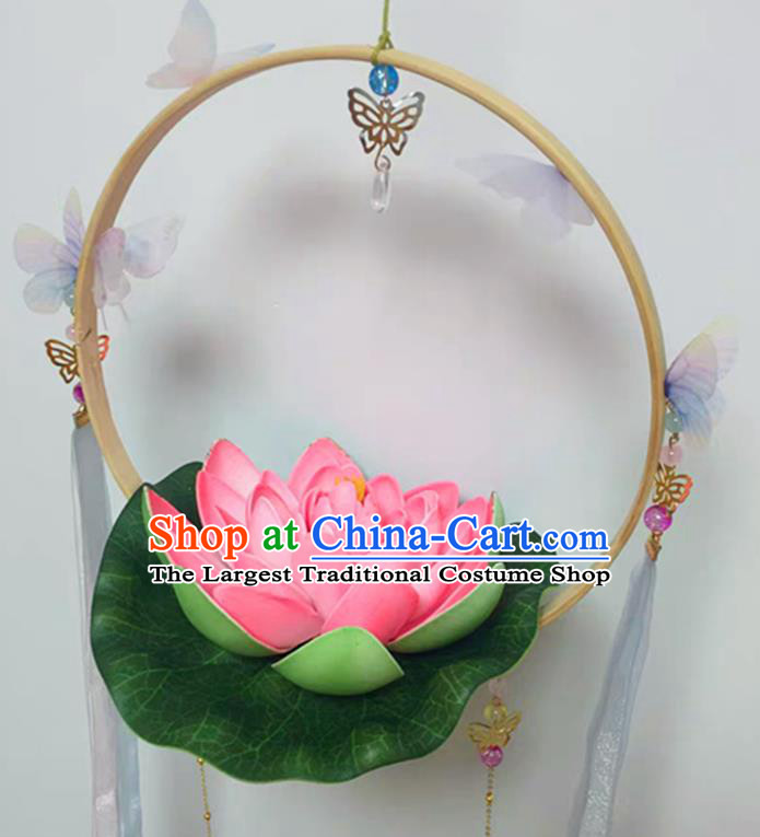 Chinese Traditional Lantern Lotus Lamp Palace Lantern