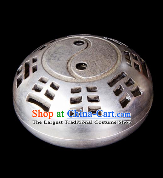 Chinese Traditional Taoism Bagua Brass Incense Burner Feng Shui Items Censer Decoration