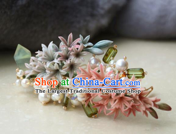 Traditional Chinese Hanfu Hair Accessories Ancient Princess Hyacinth Hair Comb for Women