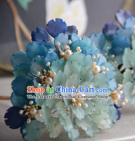 Traditional Chinese Hanfu Peony Flower Hair Clip Hair Accessories Ancient Princess Hairpins for Women