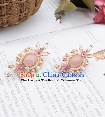 Chinese Ancient Princess Hair Claws Palace Hairpins Traditional Handmade Hanfu Hair Accessories for Women