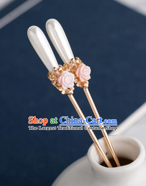 Chinese Handmade Hairpins Ancient Princess Hair Accessories Headwear for Women