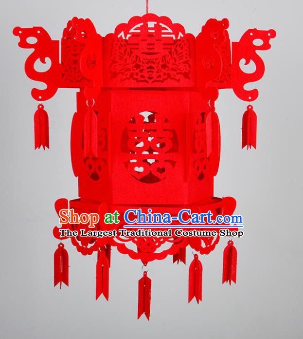 Handmade Chinese Palace Lanterns Traditional Red Lantern Ancient Ceiling Lamp