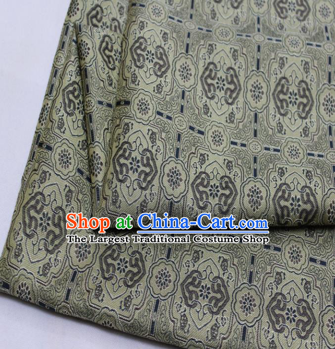 Chinese Traditional Fabric Royal Pattern Song Brocade Material Hanfu Classical Satin Silk Fabric