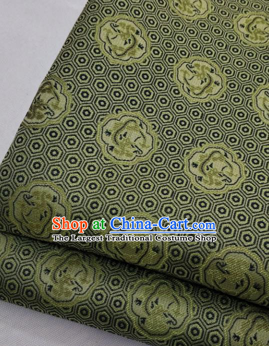 Chinese Traditional Tang Suit Satin Fabric Royal Pattern Brocade Material Classical Silk Fabric