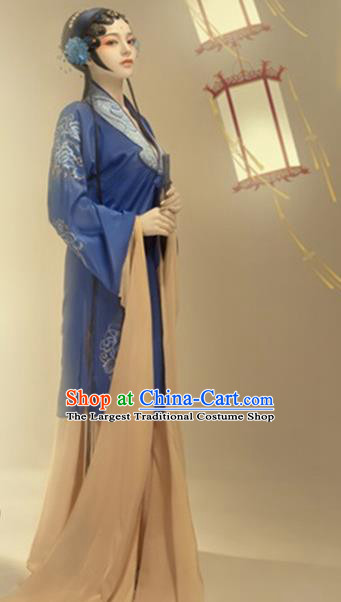 Chinese Ancient Imperial Concubine Hanfu Dress Traditional Beijing Opera Historical Costume for Women