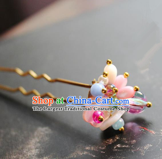 Chinese Ancient Hanfu Hair Clip Princess Hairpins Traditional Handmade Hair Accessories for Women