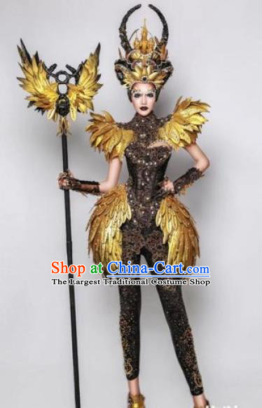 Handmade Modern Fancywork Stage Show Clothing Halloween Cosplay Queen Fancy Ball Costume for Women