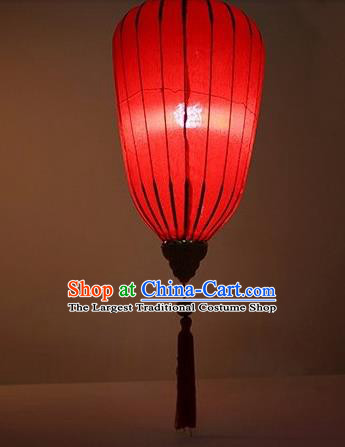 Chinese Traditional Lantern Handmade Red Lanterns Ceiling Lamp New Year Lantern