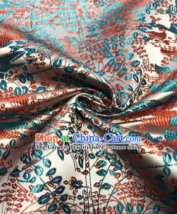 Chinese Traditional Hanfu Silk Fabric Classical Pattern Design Brocade Tang Suit Fabric Material