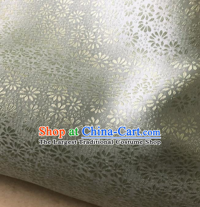 Asian Chinese Traditional Pattern Design Light Blue Brocade Fabric Silk Fabric Chinese Fabric Asian Material