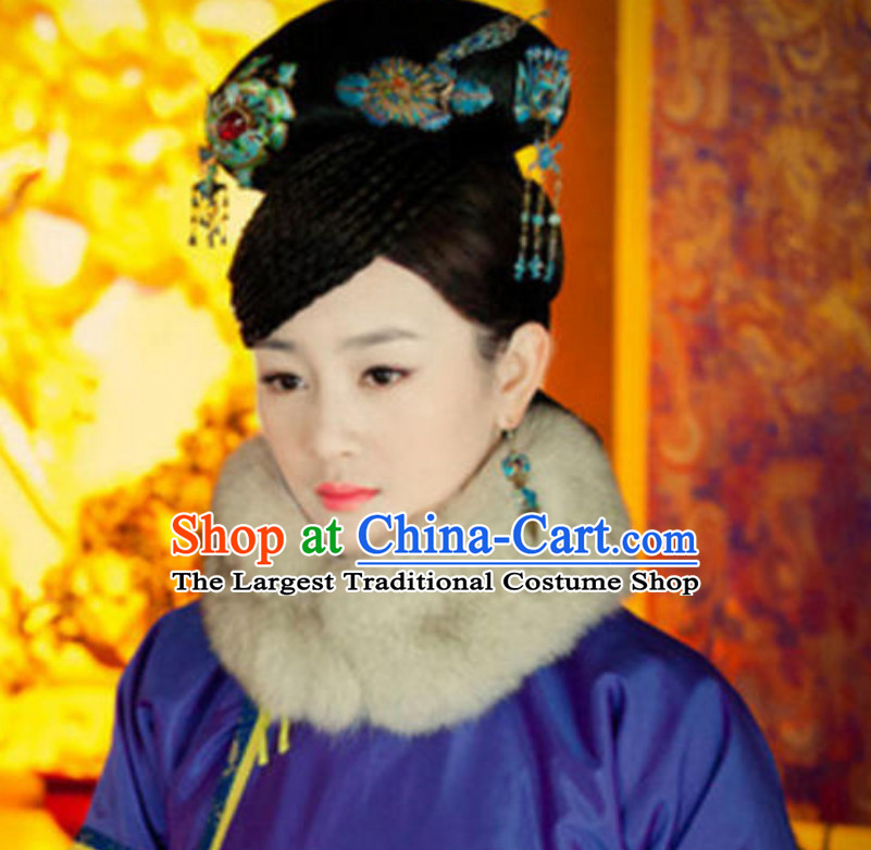 TV Drama Beauties Without Tears Hai Lanzhu Qing Dynasty Imperial Hair Jewelry