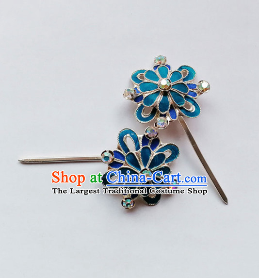 Chinese Ancient Court Princess Hair Clip Hairpins Traditional Beijing Opera Diva Hair Accessories for Adults