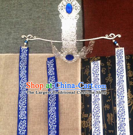 Chinese Ancient Swordsman Hairdo Crown Hairpins Traditional Hanfu Prince Hair Accessories for Men