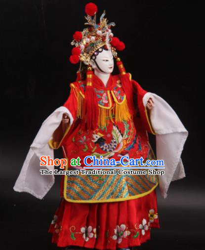 Traditional Chinese Princess Marionette Puppets Handmade Puppet String Puppet Wooden Image Arts Collectibles