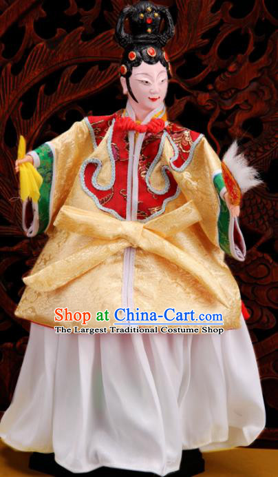 Chinese Traditional Imperial Consort Marionette Puppets Handmade Puppet String Puppet Wooden Image Arts Collectibles