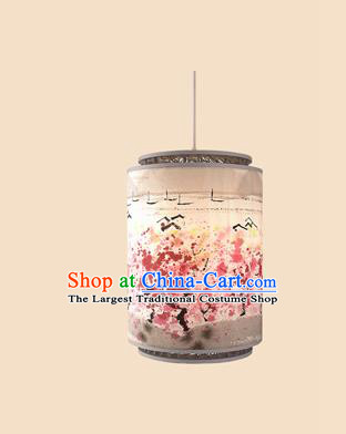 Chinese Traditional Spring Festival Painting Plum Blossom Hanging Lantern Handmade Palace Lanterns