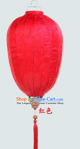 Chinese Traditional Spring Festival Red Hanging Lantern Wedding Handmade Palace Lanterns