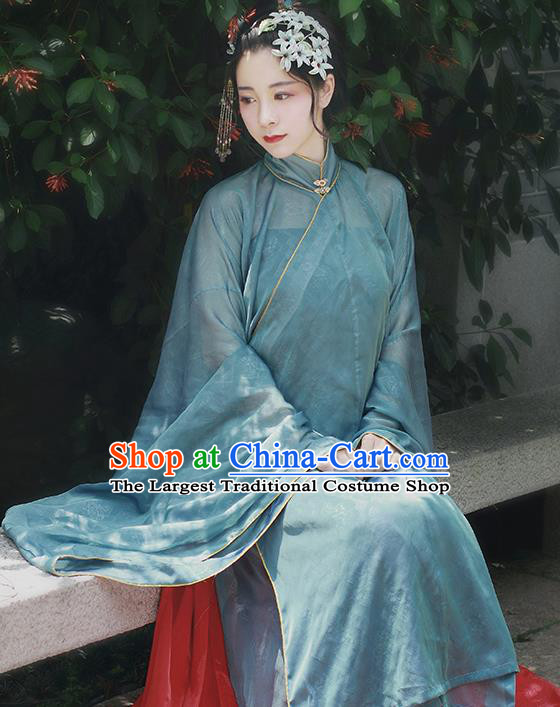 Chinese Traditional Ming Dynasty Countess Replica Costumes Ancient Nobility Lady Hanfu Dress for Women