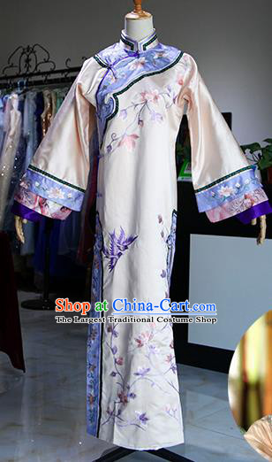 Chinese Ancient Drama Imperial Consort Costumes Traditional Qing Dynasty Queen Dress for Women