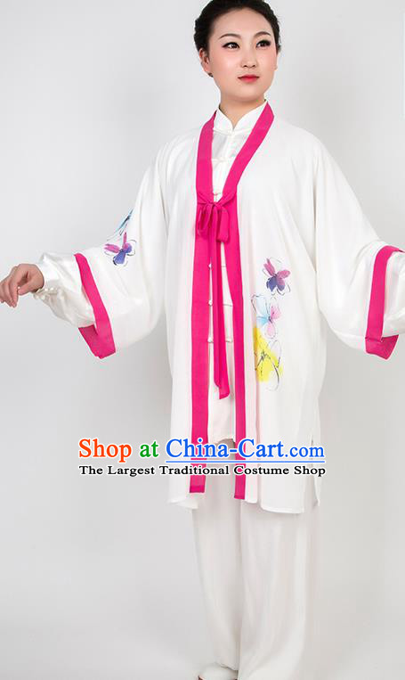 Chinese Traditional Martial Arts Printing Costume Best Kung Fu Competition Tai Chi Training Clothing for Women