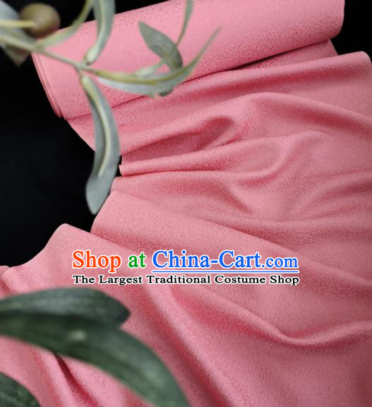 Chinese Traditional Classical Pattern Design Pink Silk Fabric Asian China Cheongsam Silk Material