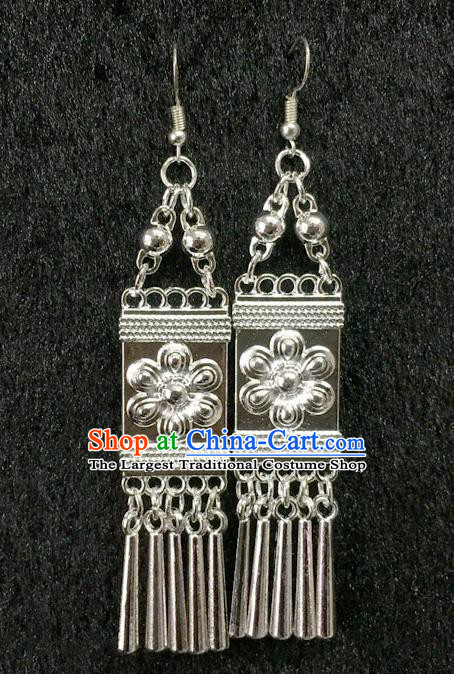 Handmade Earrings China Minority Nationality Jewelry Ethnic Women Ear Accessories
