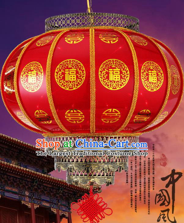 Chinese Traditional New Year Palace Lantern Handmade Lamp Ceiling Lantern Outdoor Lamp