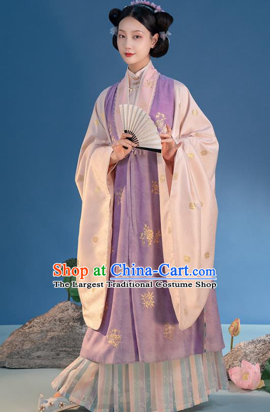 China Ancient Princess Costumes Traditional Nobility Women Clothing Ming Dynasty Court Hanfu Dress