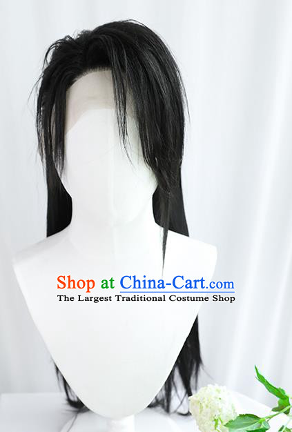 Best Chinese Drama Cosplay Swordsman Wig Sheath China Quality Front Lace Wigs Ancient Prince Wig