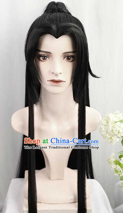 Best Chinese Drama Ancient Swordsman Wig Sheath China Quality Wigs Cosplay Young Knight Wig