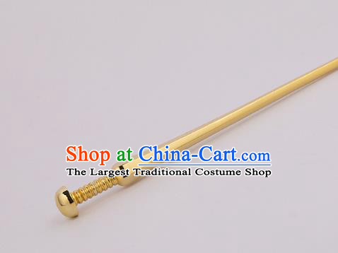 China Traditional Han Dynasty Court Hair Stick Handmade Hair Accessories Ancient Emperor Hairpin