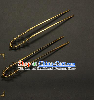 China Song Dynasty Hair Stick Traditional Handmade Hairpin Ancient Court Hair Accessories