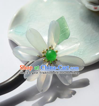 Chinese Traditional Hair Accessories Hanfu Ebony Hair Stick Ancient Princess Daisy Hairpin