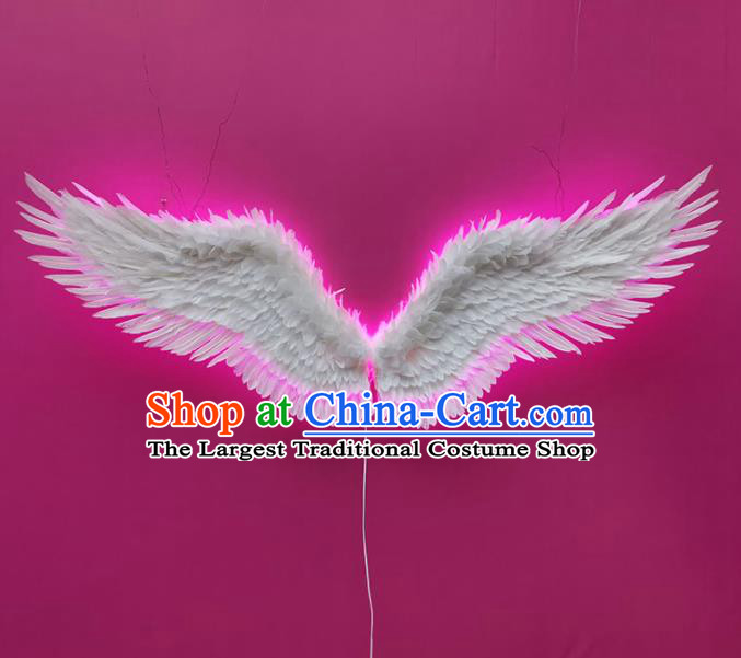 Halloween Stage Show Feather Wings Brazilian Carnival Catwalks Prop for Women