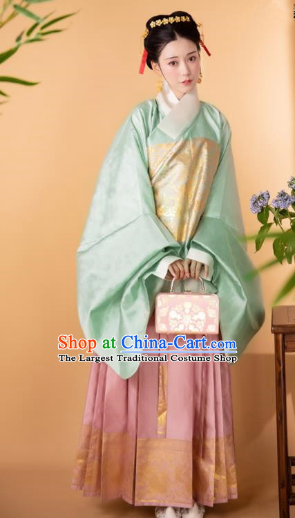 Traditional Chinese Ming Dynasty Royal Infanta Dress Ancient Palace Lady Historical Costumes for Women