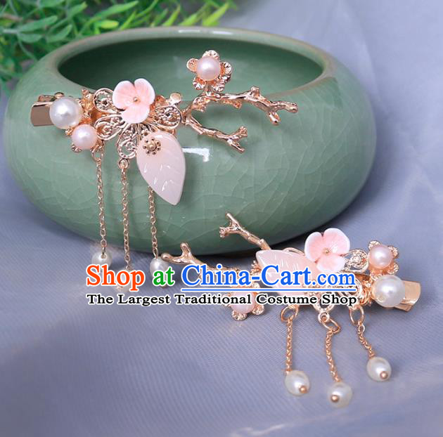 Traditional Chinese Hanfu Hair Claws Hairpins Handmade Ancient Princess Hair Accessories for Women