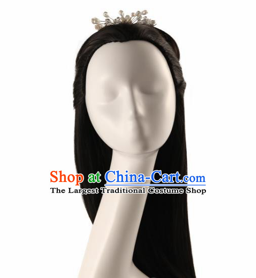 Chinese Traditional Han Dynasty Princess Wigs Ancient Fairy Wig Sheath for Women