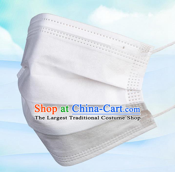 Professional Disposable Protective Mask to Avoid Coronavirus White Respirator Medical Masks Face Mask 50 items