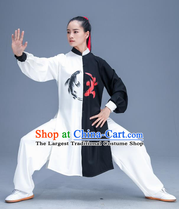 Chinese Traditional Kung Fu Training Garment Outfits Martial Arts Stage Show Costumes for Women