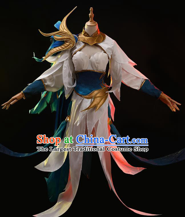 Chinese Cosplay Female Swordsman Hanfu Dress Traditional Ancient Princess Costumes for Women